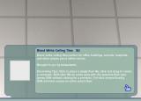 Bland White Ceiling Tiles Screenshot