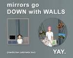 Global Mod: Mirrors Go Down With Walls Screenshot